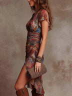 Gianna | Artistic Midi Dress