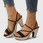 Lorienna |  Sophisticated Strap Heels