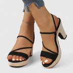Lorienna |  Sophisticated Strap Heels