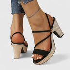 Lorienna |  Sophisticated Strap Heels