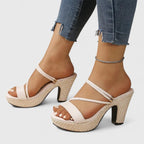 Lorienna |  Sophisticated Strap Heels