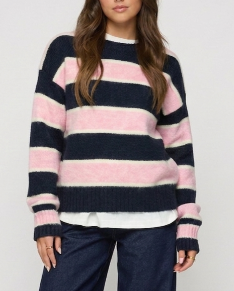 Veloura Conrad Striped Sweater