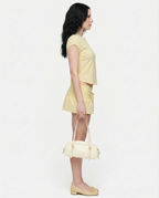 Veloura Lacey Button Up Top