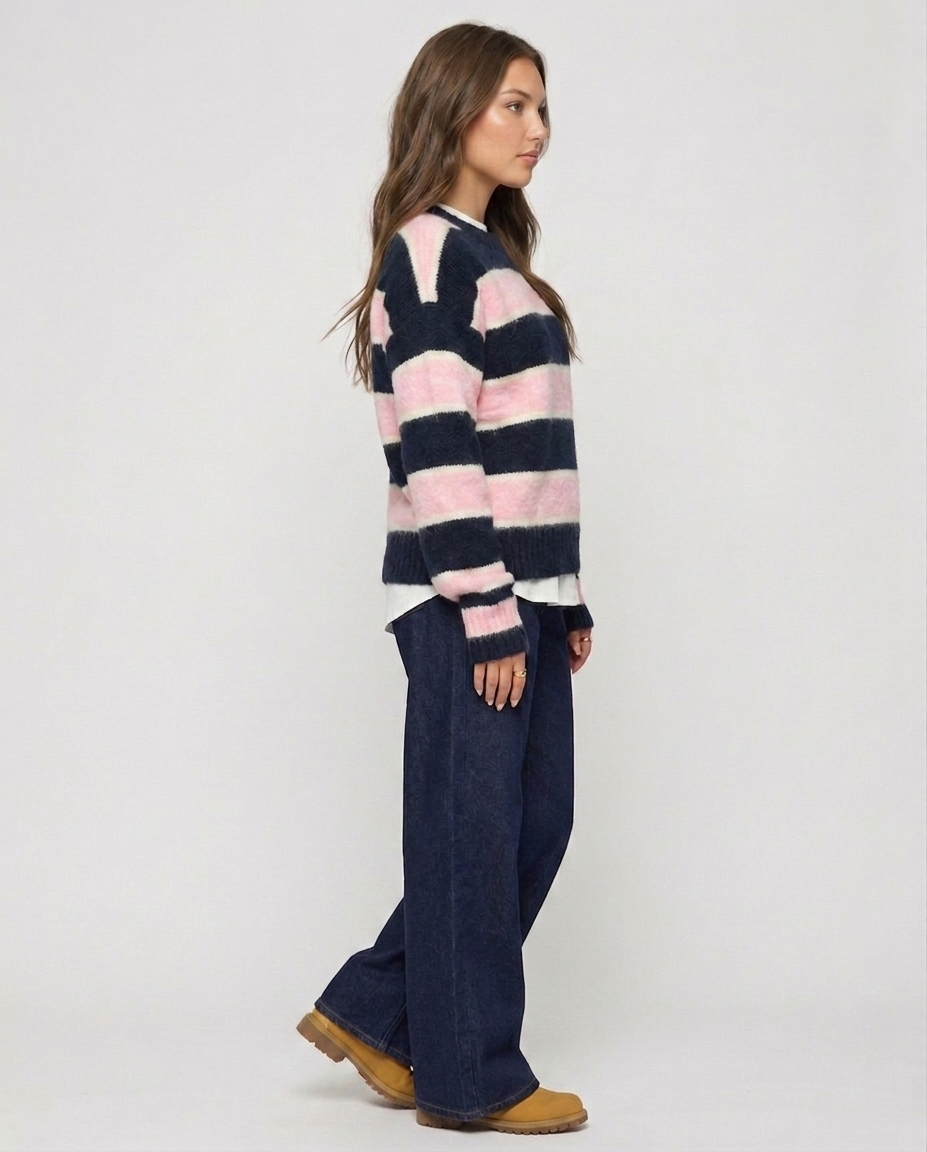 Veloura Conrad Striped Sweater