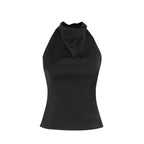 HENYA | Casual Sleeveless Summer Backless Top