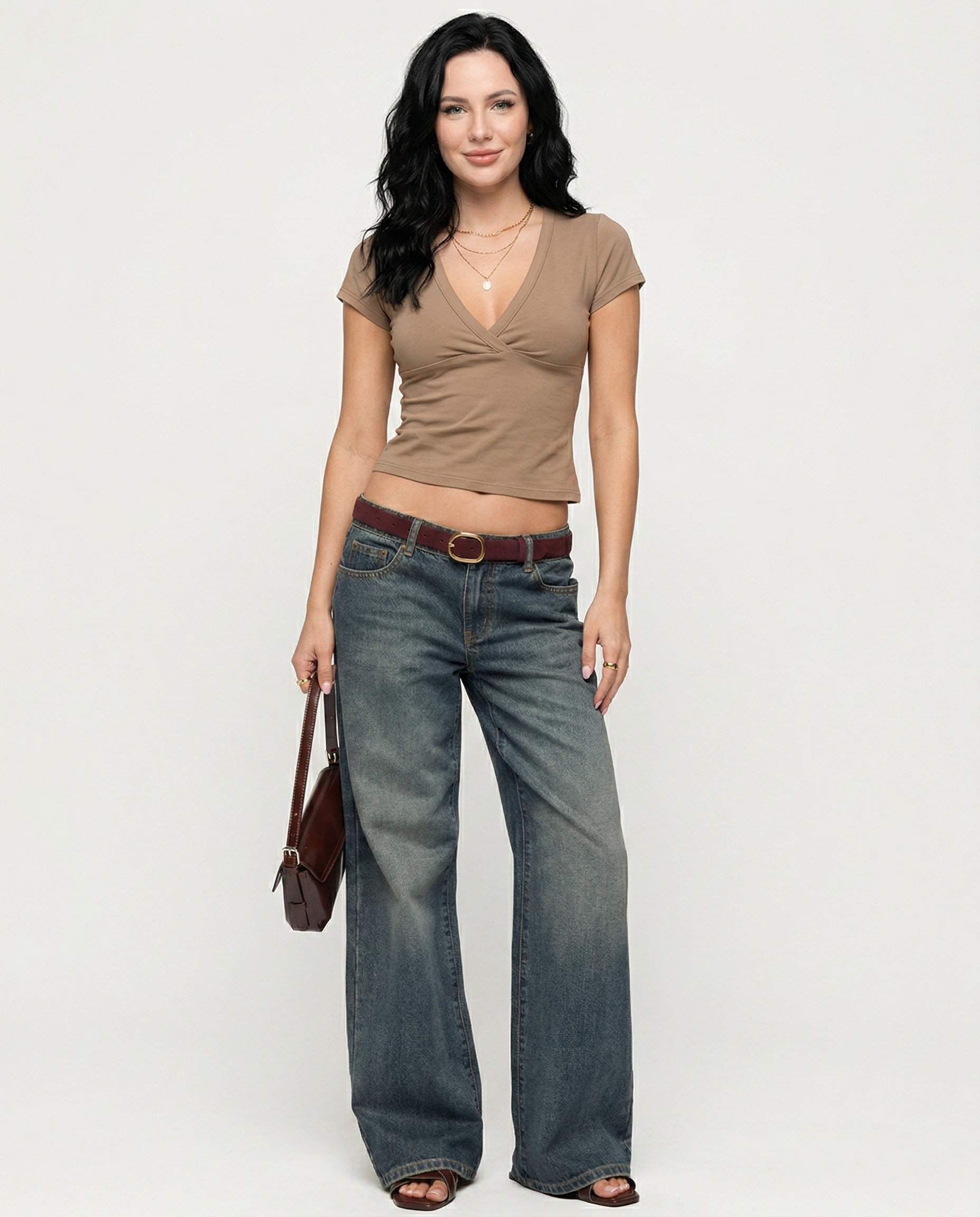 Veloura  V Neck T Shirt
