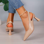 Evelyn | Slingback Heels