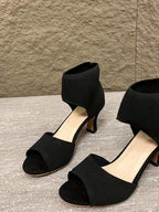 Eliza | Stretch Knit Heels