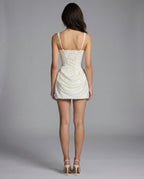 Hazel | Draped Corset Mini Dress