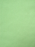 Green Polyester Striped Knit Shorts